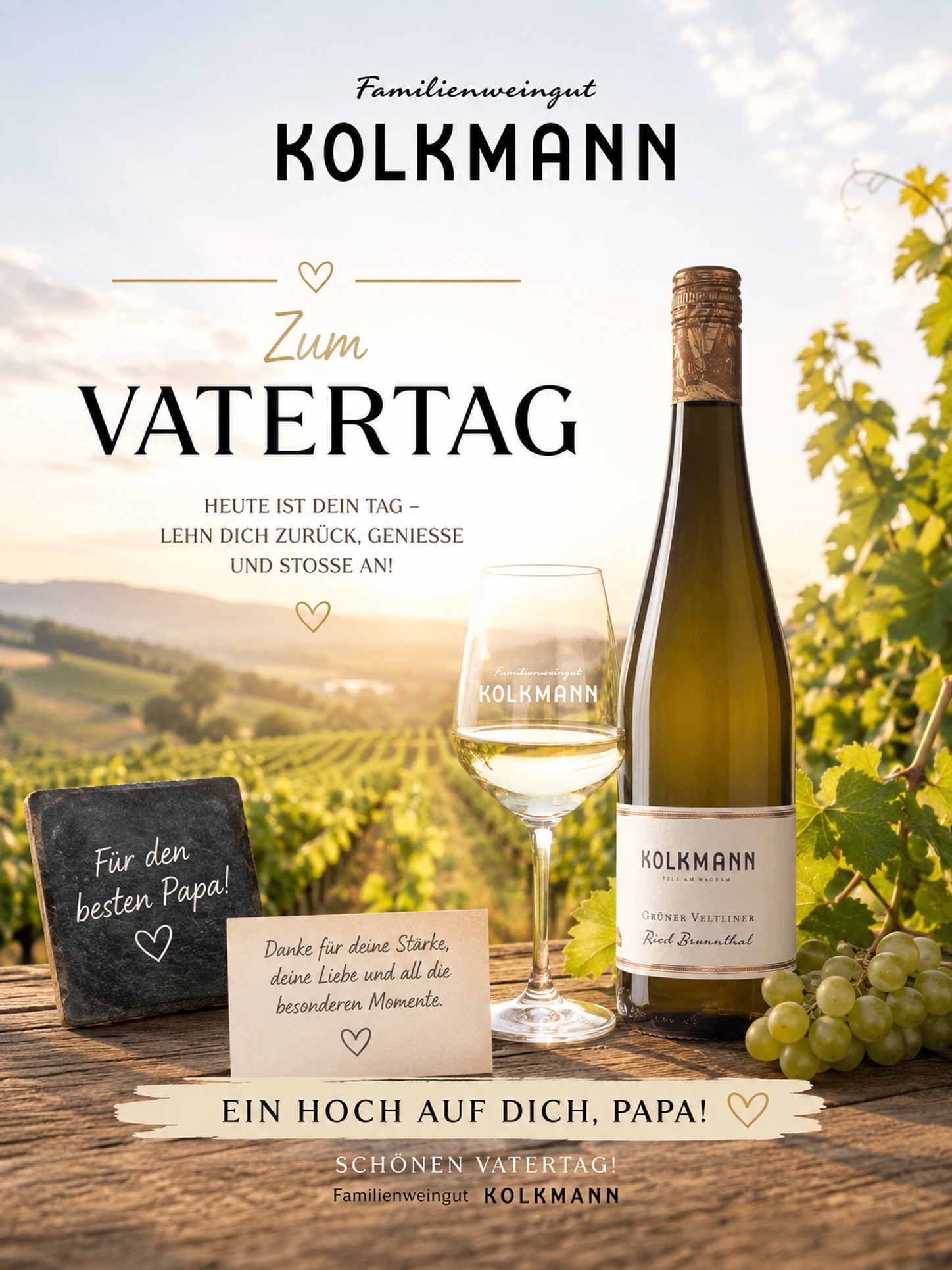 [Days to celebrate] 💙🔆🥂🍾💙

Wir wünschen allen Papis einen wunderschönen Vatertag 🔆💙